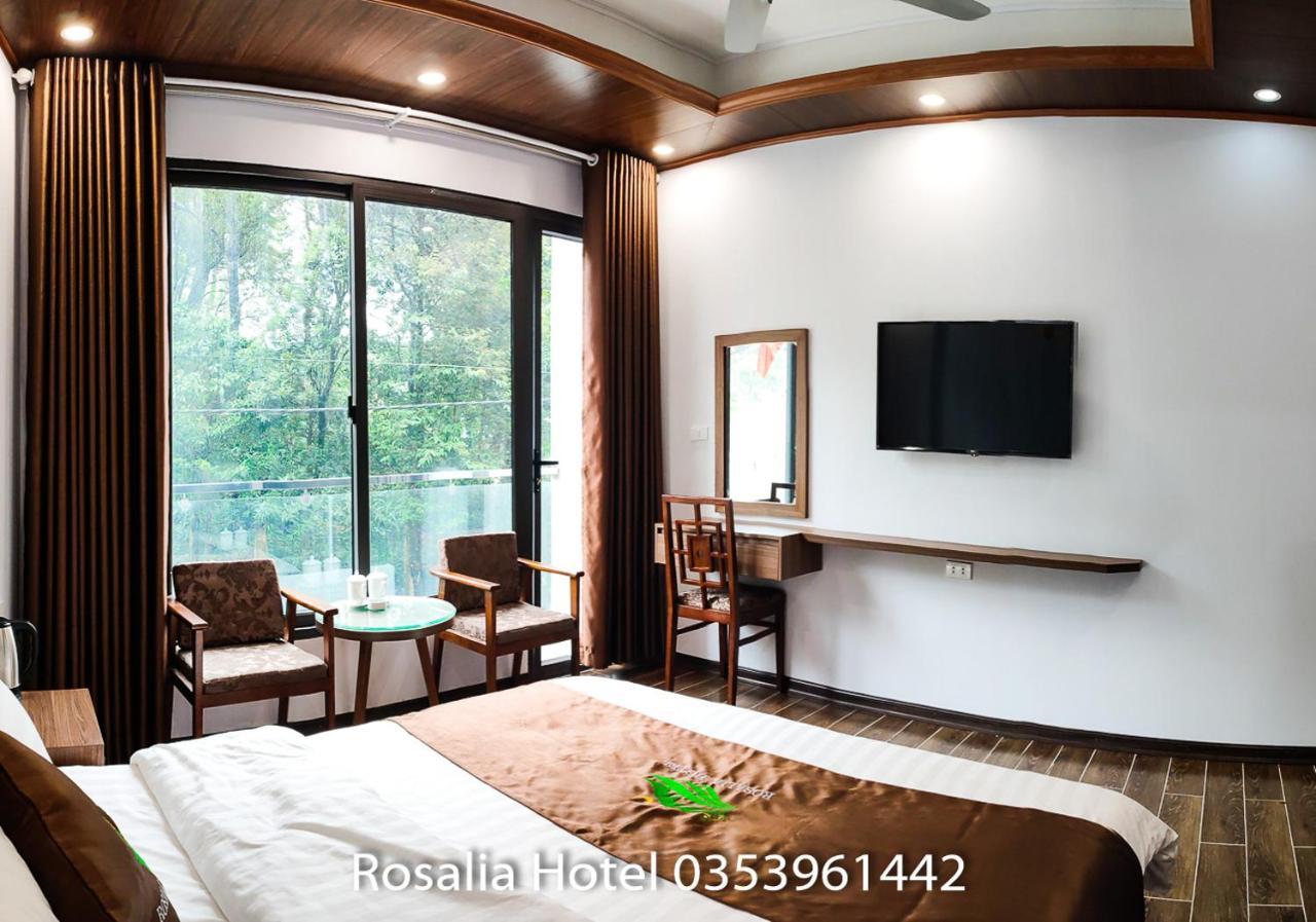 Отель Khach San Rosalia Tam Dao Экстерьер фото