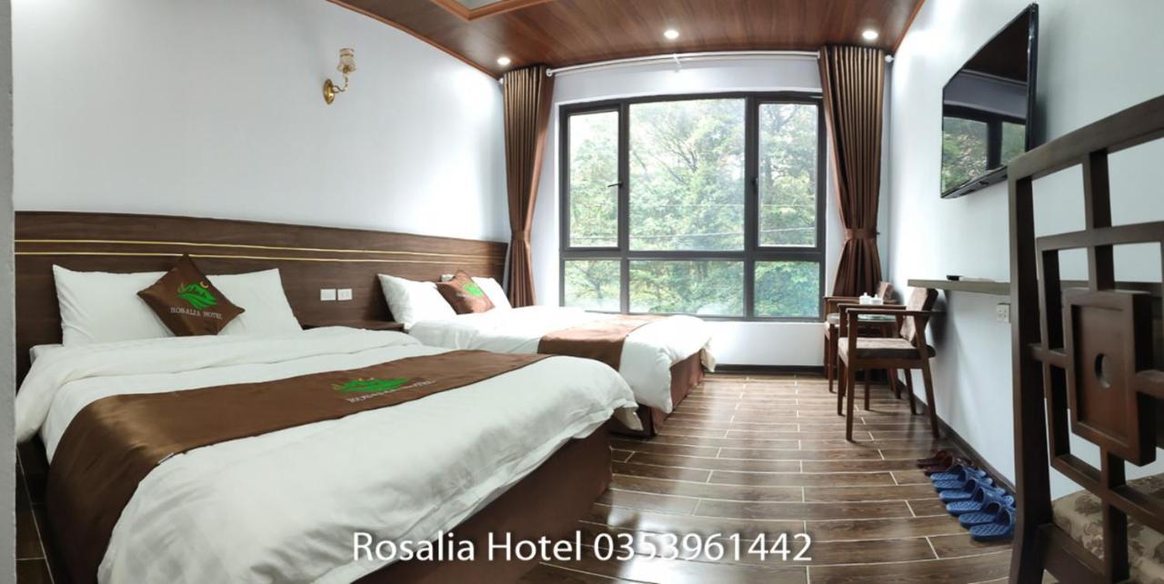Отель Khach San Rosalia Tam Dao Экстерьер фото